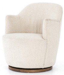 Aurora Swivel Chair, Performance Fabric