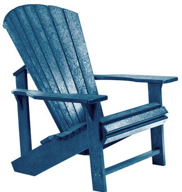 Adirondack Chair, Navy Blue