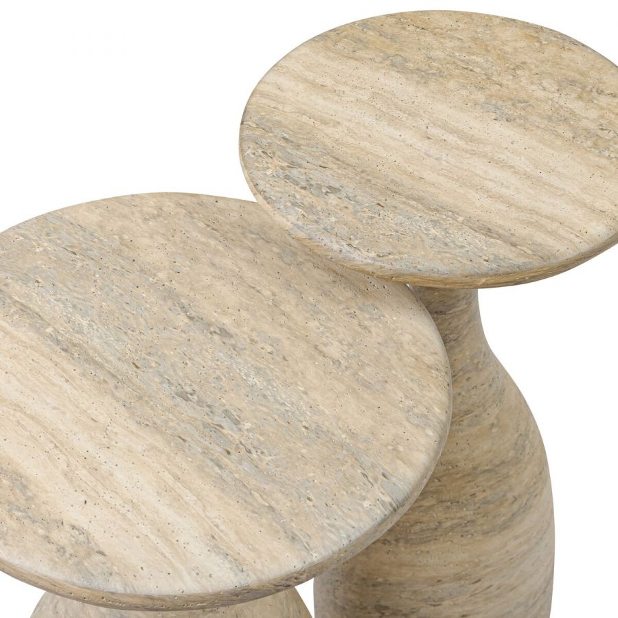 Cora End Tables, Nesting Set 2