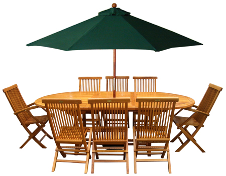 Ascot Oval Promo Table & Chair Set