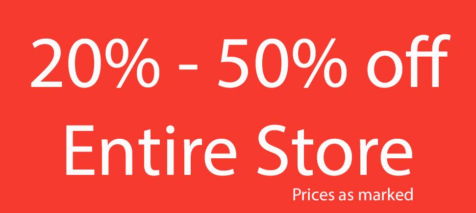 Sale 20-50 off