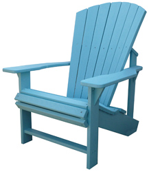 Adirondack Chair, Aqua