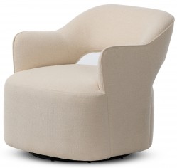 Blythe Swivel Chair, Performance Fabric