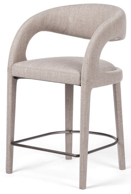 Hawkins Counter Stool, Performance Fabric