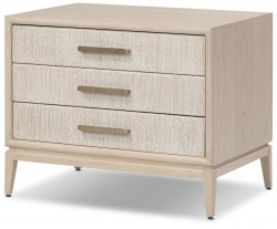 Rosenell 3 Drawer Nightstand