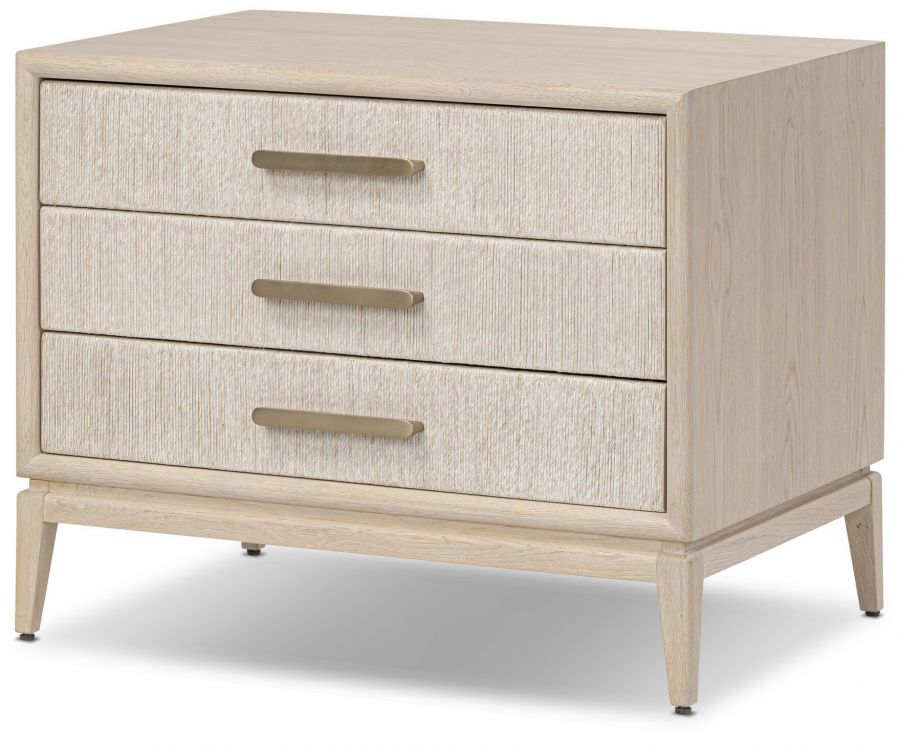 Rosenell 3 Drawer Nightstand