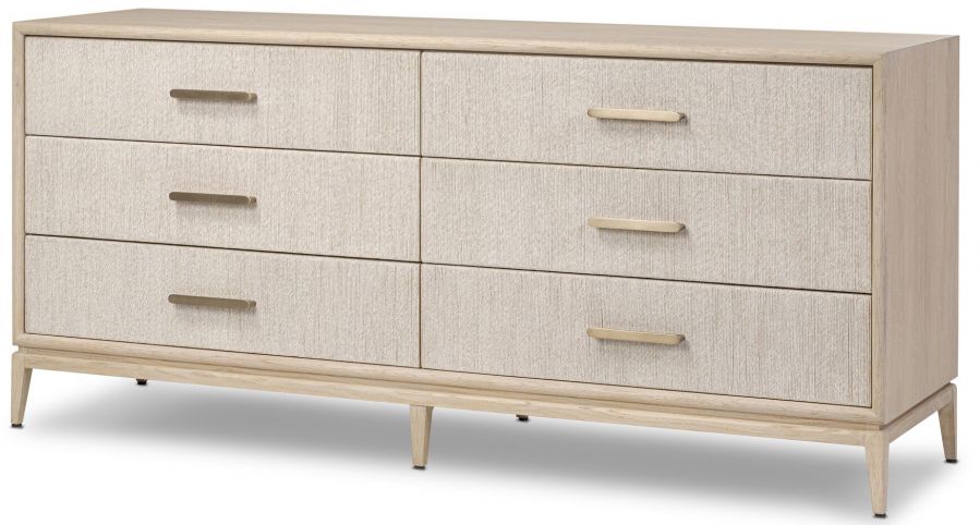 Rosenell 6 Drawer Dresser