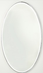 Elongated Oval Mirror