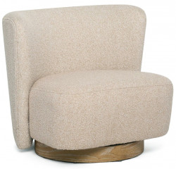 Dorian Swivel Chair, Baja Seed