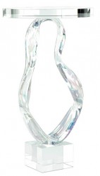 Prismatic Loop Martini End Table