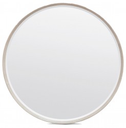 Emma Mirror, Sand Faux Shagreen