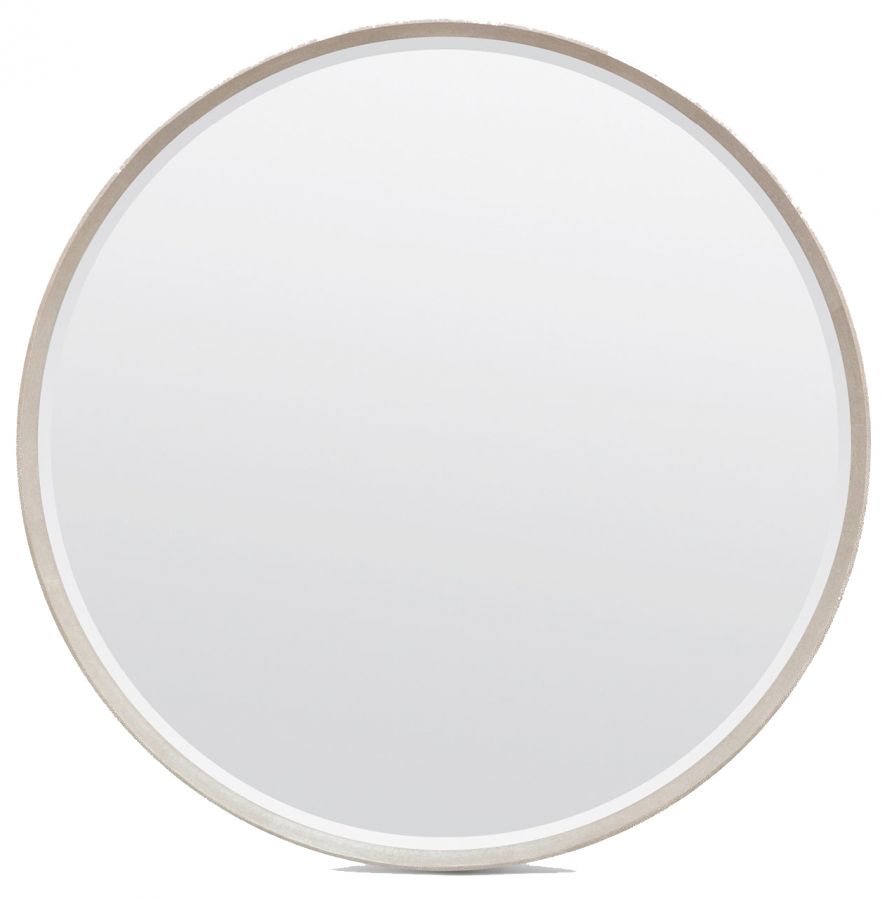 Emma Mirror, Sand Faux Shagreen