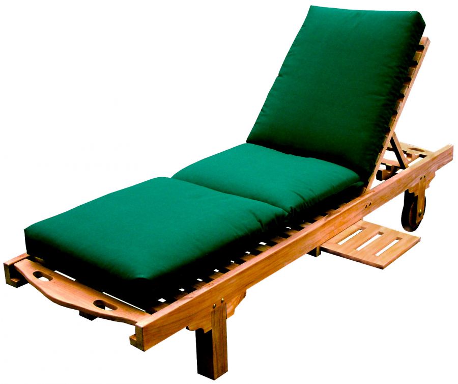 Sun Lounger with Sunbrella Cushion