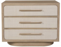 Reveal 3 Drawer Nightstand